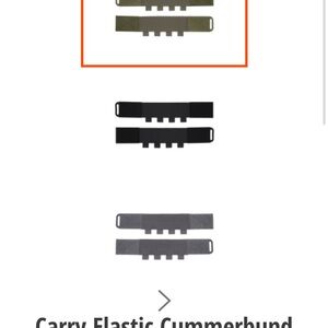 Ferro concepts Elastic Cummerbund Set in Ranger Green